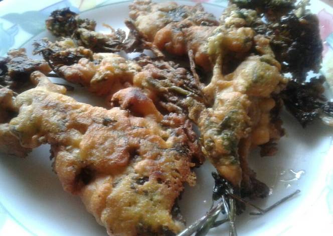 Resep Coriander Pakoras Resep Coriander Pakoras