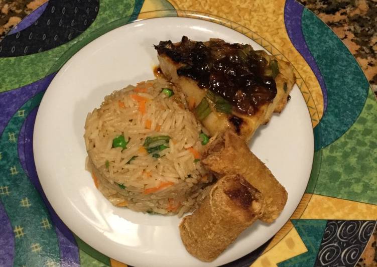 Chilean Sea Bass with ginger mango chutney Recipe by Kdurden2325 Cookpad