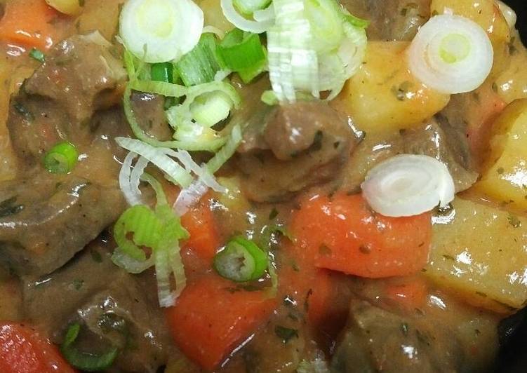 Beef Heart Stew Recipe by skunkmonkey101 Cookpad