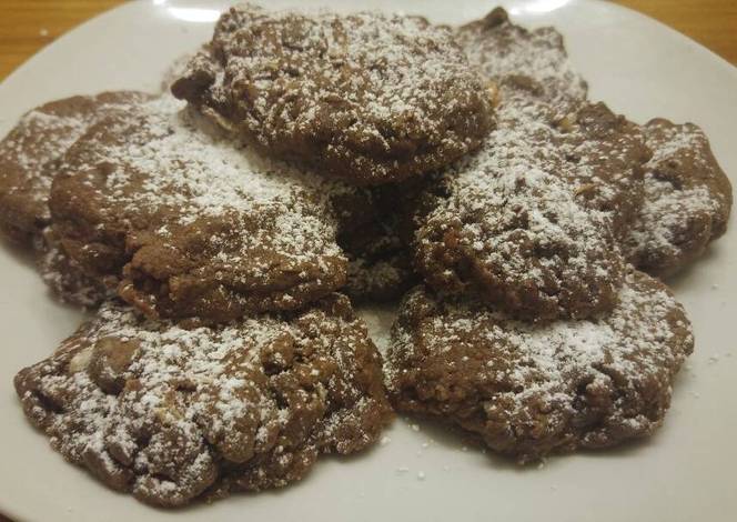 Resep Double Chocolate Espresso Cookies Resep Double Chocolate Espresso Cookies