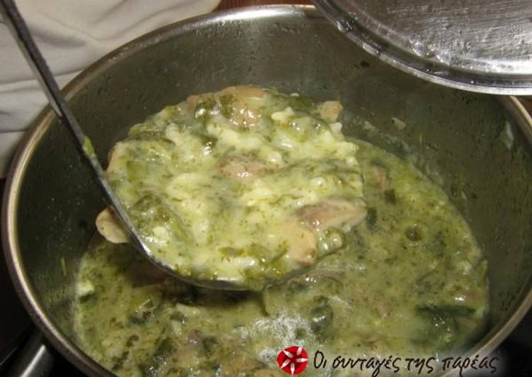 Vegetarian magiritsa Recipe by Cookpad Greece Cookpad