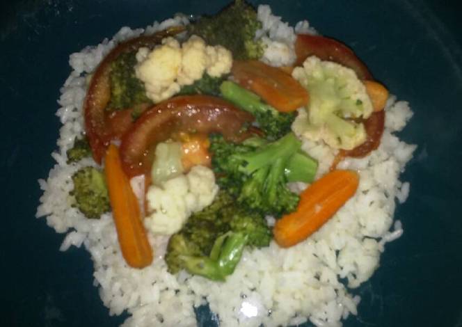 Resep Veggies & Rice