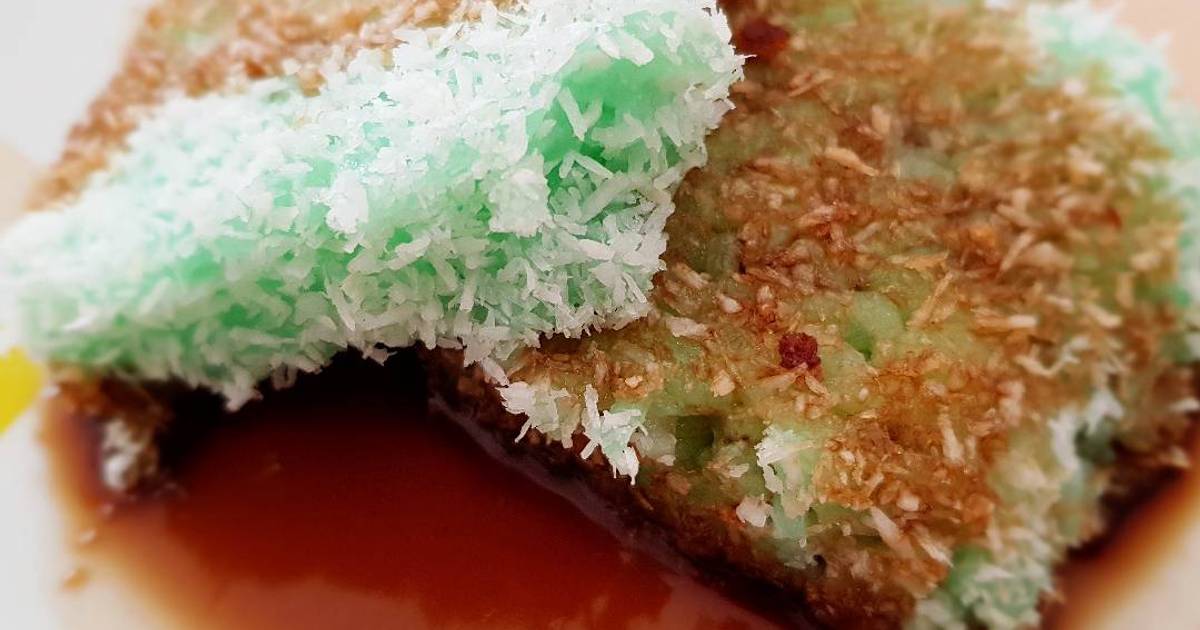 Kuih Lopes  Coconut Glutinous Rice Recipe by 사린린 Sa 