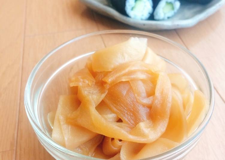 Kanpyo simmered gourd for sushi roll Recipe by YOROKOBI kitchen Cookpad