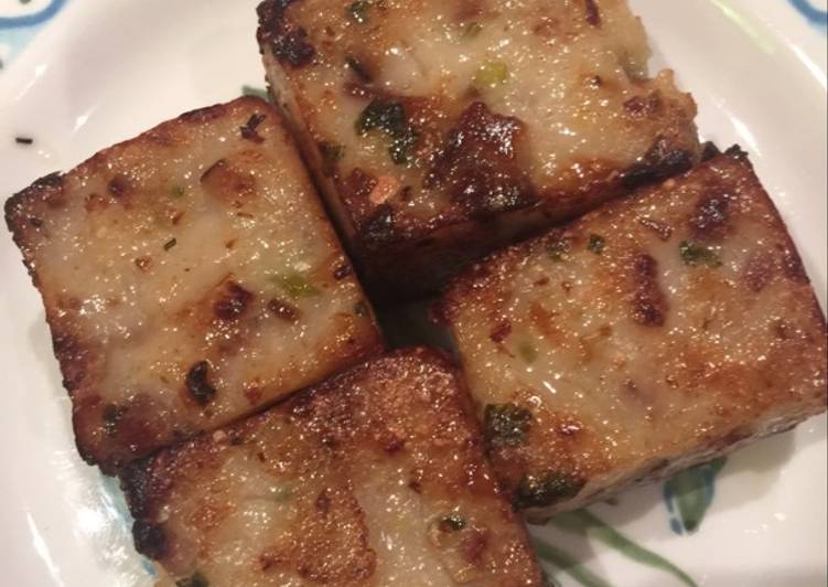 Chinese Turnip Cake Lo Bak Go Recipe By Santy Coy Cookpad 6841