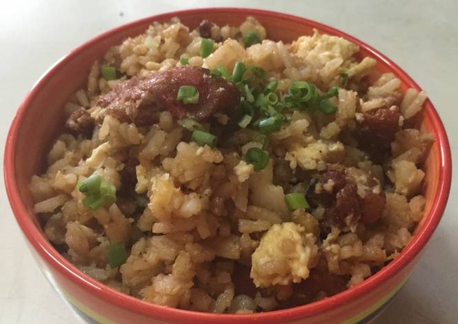 Resep Pork teriyaki fried rice