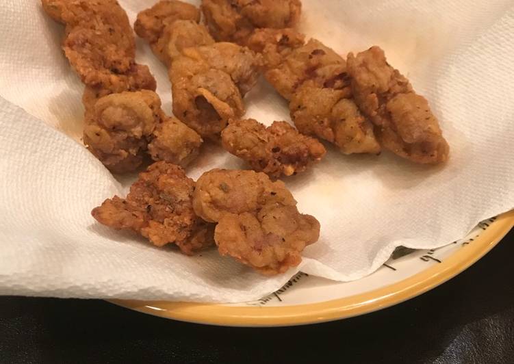 Southern fried gizzards Recipe by Julie Sanders Cookpad
