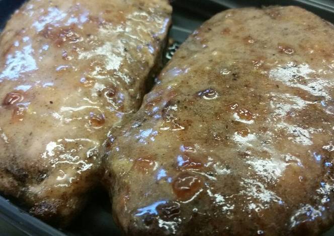Resep Plum & Ginger Pork Chops Resep Plum & Ginger Pork Chops