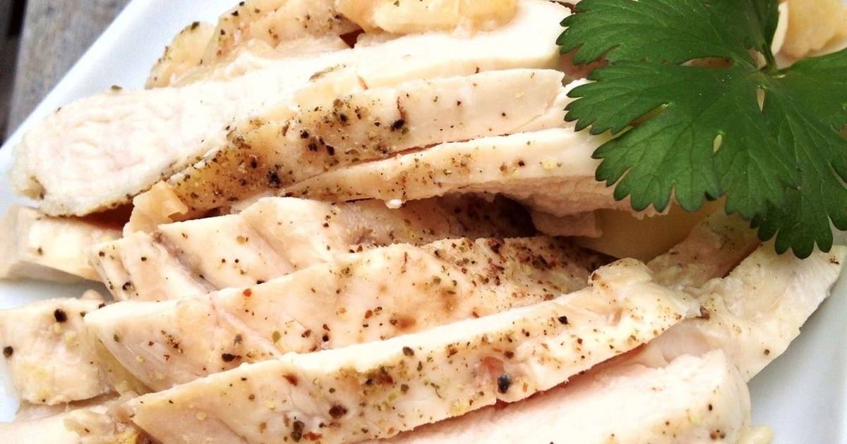 use face in onion by and Juicy Breast Chicken Recipe Steamed Perfectly Moist