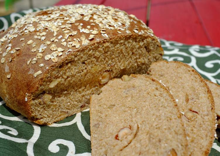 Nutty Whole Wheat Bread Recipe by Felice Cookpad