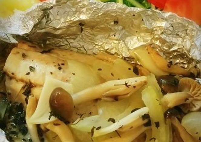 Resep Foil Grilled Yellowtail