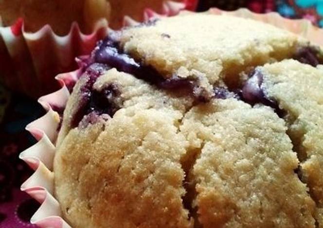 Resep Blueberry, Cheese and Okara Muffins Resep Blueberry, Cheese and Okara Muffins