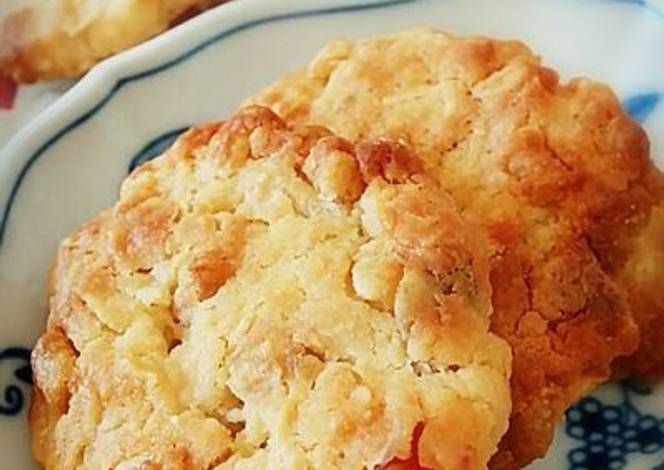 Resep White Chocolate and Fruit Granola Biscuits