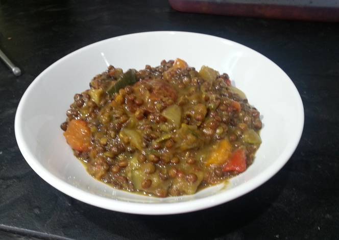 Resep Lentil stew (lentejas)