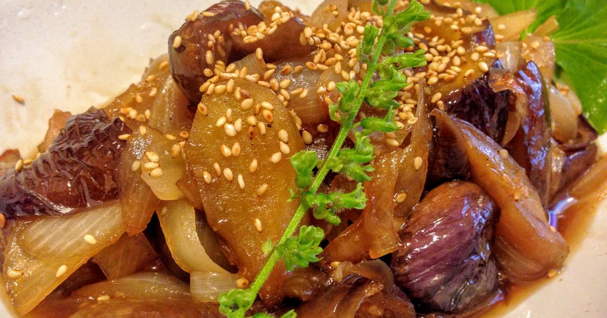 Stirfried Eggplants with Sweetened Vinegar Recipe by Rie Cookpad