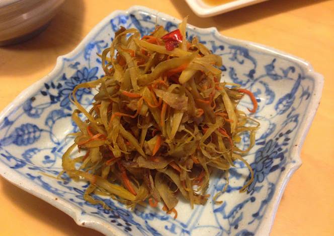 Resep Kimpira (Burdock root & Carrot) Resep Kimpira (Burdock root & Carrot)