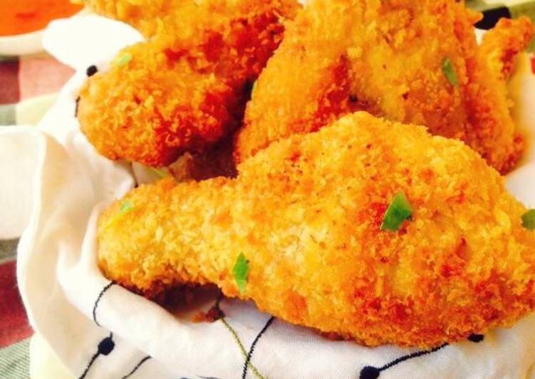 Crumbfried Chicken Wings and Drumsticks Recipe by cookpad vietnam