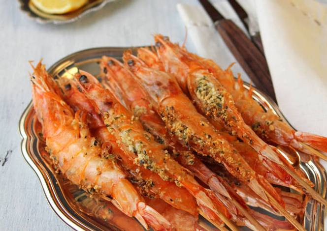 Resep Grilled Garlic Butter Shrimp