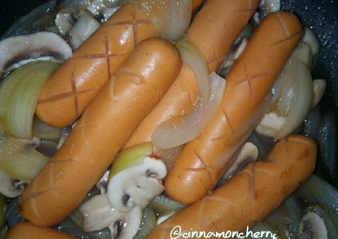 Resep Easy Stir-Fry Sausages