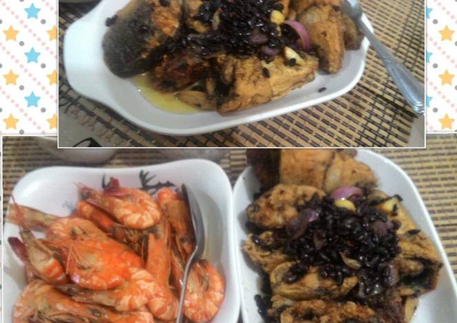 Resep Milkfish with salted black beans