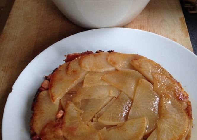 Resep Turnip, Bacon and Cheese Bake Resep Turnip, Bacon and Cheese Bake