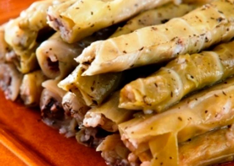 The Best Stuffed Cabbage Leaves Recipe by Amal Cookpad