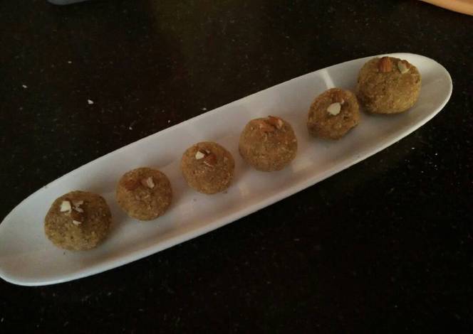 Resep coconut and besan laddoo Resep coconut and besan laddoo
