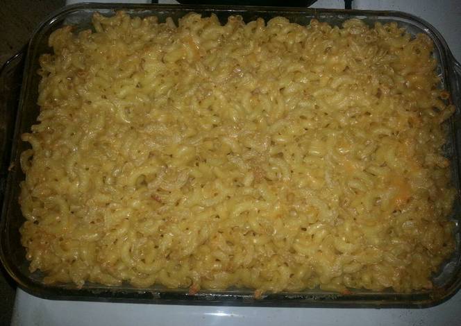 Resep Simplified Homemade Mac and Cheese