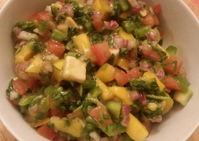 Resep Mango Salsa Resep Mango Salsa