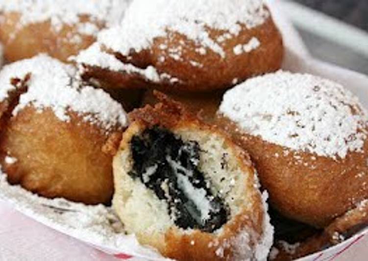 deep fried oreos Recipe by shannarath Cookpad