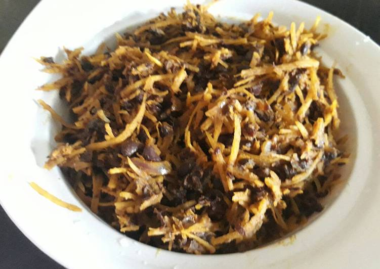 Akidi with abacha Recipe by Udoka Anyanwu - Cookpad