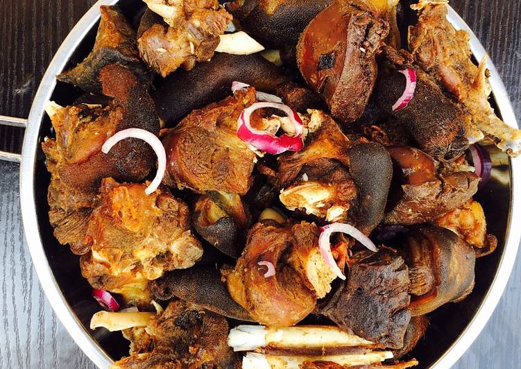 Fried Goat Meat Recipe By Foodiescene Cookpad India   Fried Goat Meat Recipe Main Photo 