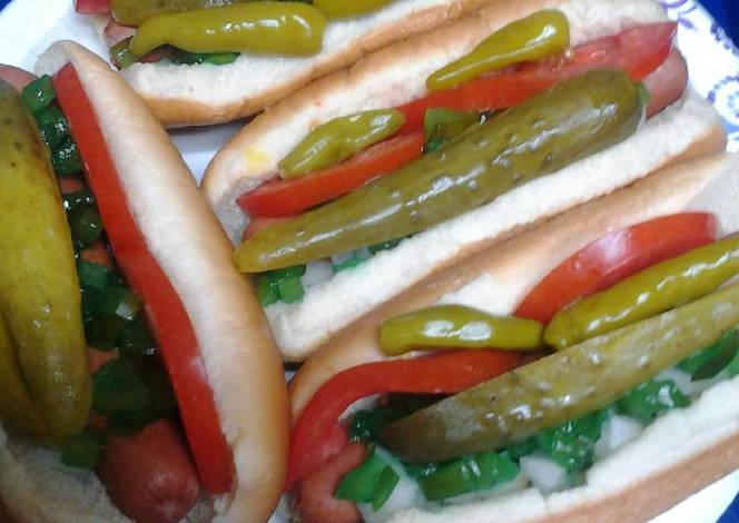 Resep Chicago dog Resep Chicago dog