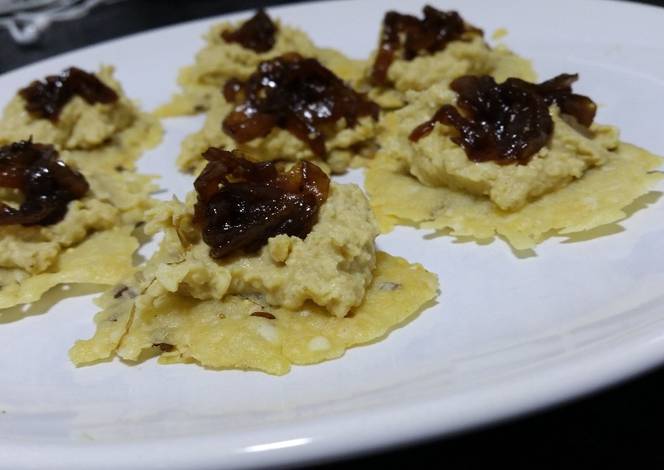 Resep Crispy parmesan canapes Resep Crispy parmesan canapes