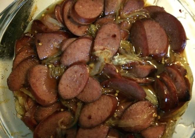 Resep Sweet and Spicy Sausage Resep Sweet and Spicy Sausage