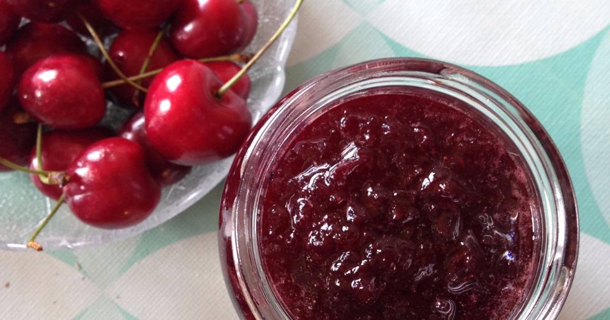 Homemade Cherry Preserves Recipe by Felice - Cookpad