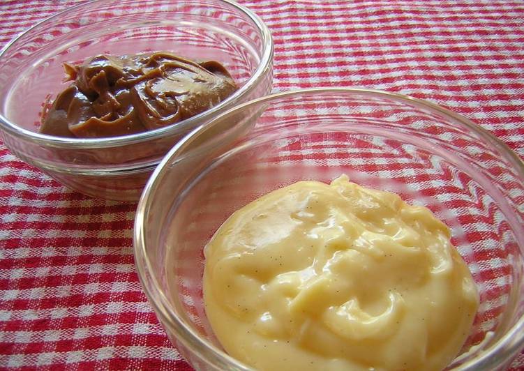 Easy Microwave Custard Made with Whole Eggs Recipe by cookpad.japan
