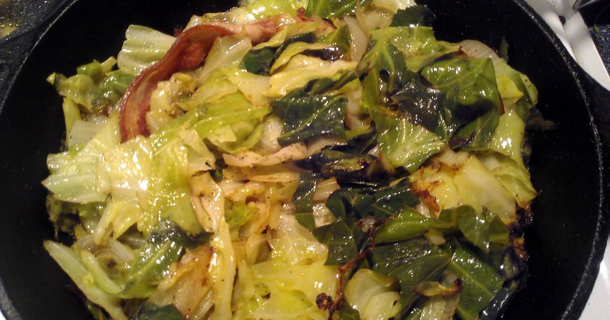 Smothered cabbage and collard greens recipes 7 recipes Cookpad