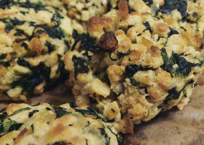 Resep backed spinach dumplings Resep backed spinach dumplings