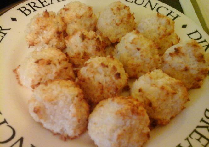 Resep Coconut Macaroons Resep Coconut Macaroons