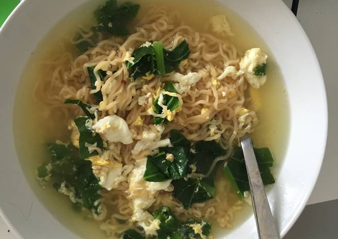 Resep Eggs & Greens Ramen Resep Eggs & Greens Ramen