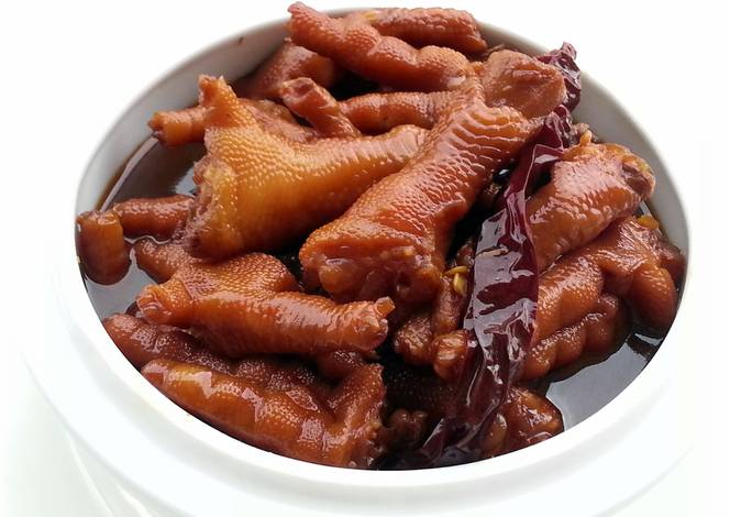 Braised Chicken Claws Recipe by Lee Goh - Cookpad