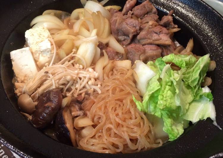 Easy and Simple Chicken Sukiyaki Recipe by cookpad.japan - Cookpad