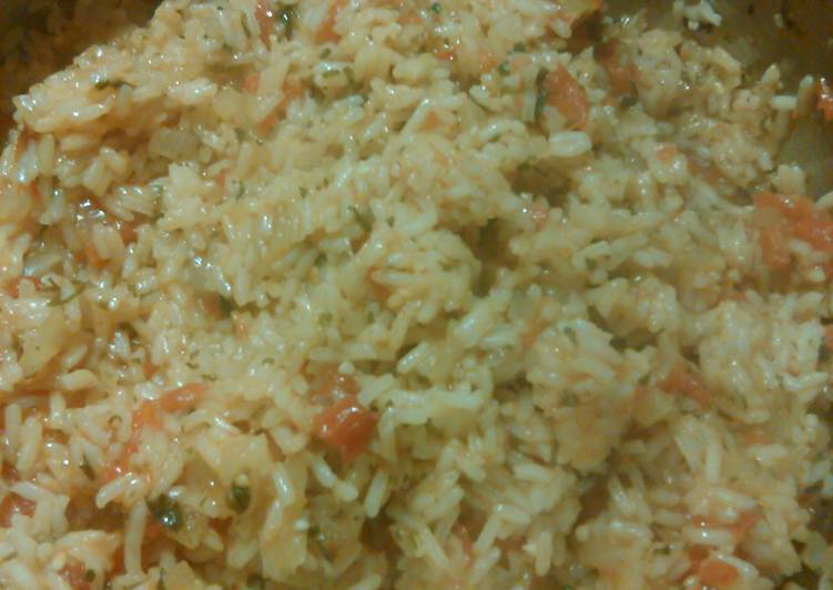Portuguese rice Recipe by candace Cookpad