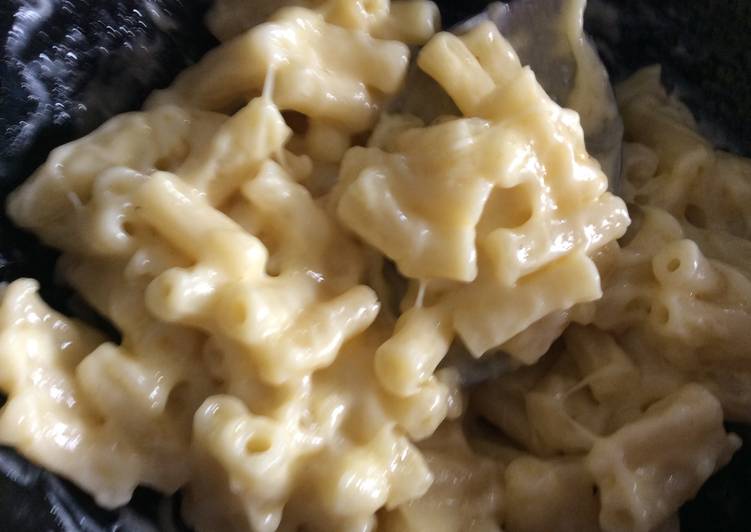 Quick Mac Cheese Without Milk Recipe By Lalin Duangphatra Cookpad