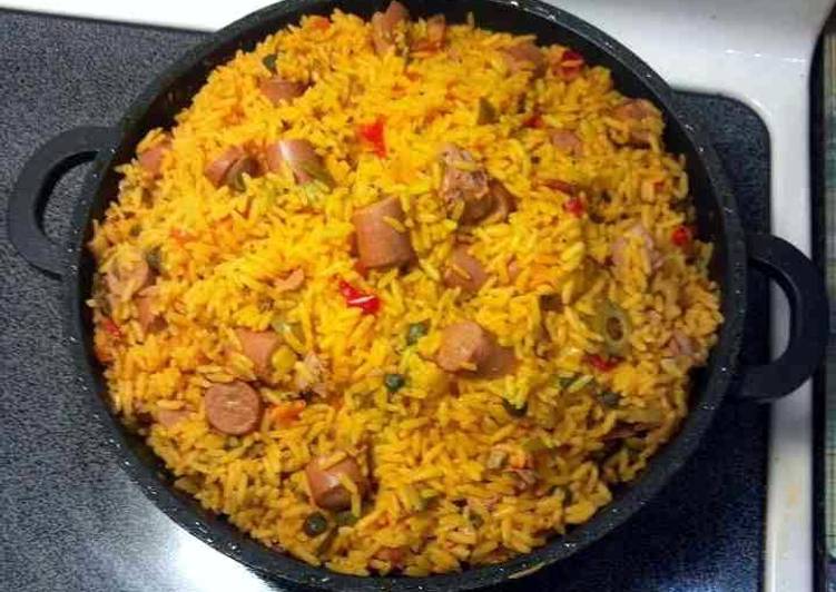 Quick Puerto Rican Rice Recipe by mmmgood.. Cookpad