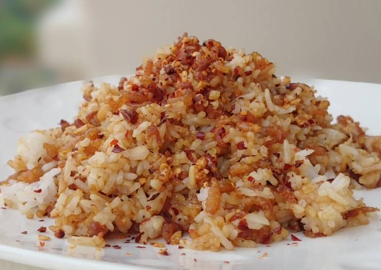 Fried Rice With Dried Shrimp In 5 Minutes Recipe by Lee Goh Cookpad