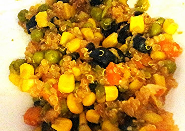 Easy Quinoa Succotash (RICE COOKER VERSION) Recipe by kelleygirl Cookpad
