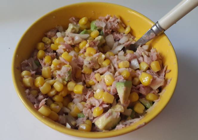 Resep Tuna Avocado Salad