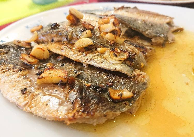 Pan-Fried Sardine Fillets Recipe by Andrea - Cookpad